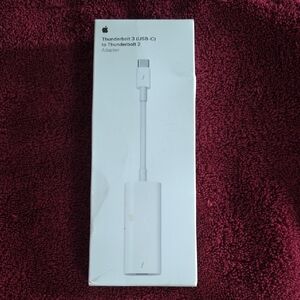 Apple Thunderbolt 3 to Thunderbolt 2 Adapter - White